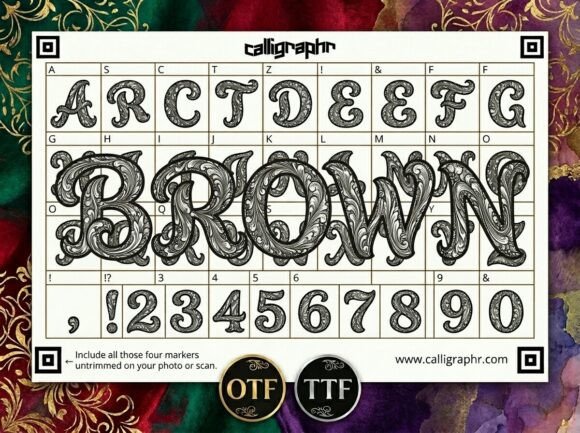 Brown: A Vintage Luxury Font for Heritage Branding