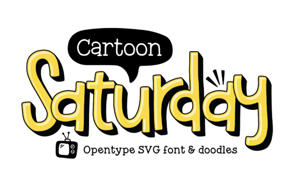 Cartoon Saturday: A Charming Font for Creative Projects
