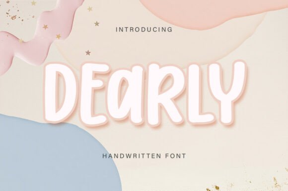 Dearly: The Bold Handwritten Font for Modern Designs