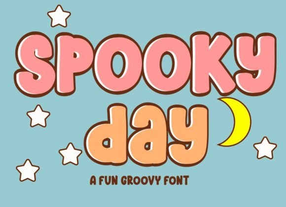 Discover Spooky Day: A Fun Retro Font for Creative Projects