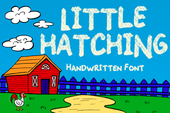 Discover the Playful Charm of Little Hatching Font