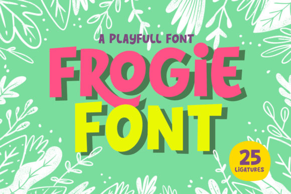 Frogie Font: Playful Boldness for Creative Projects