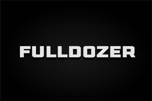 Fulldozer: The Bold Display Typeface for Impactful Design