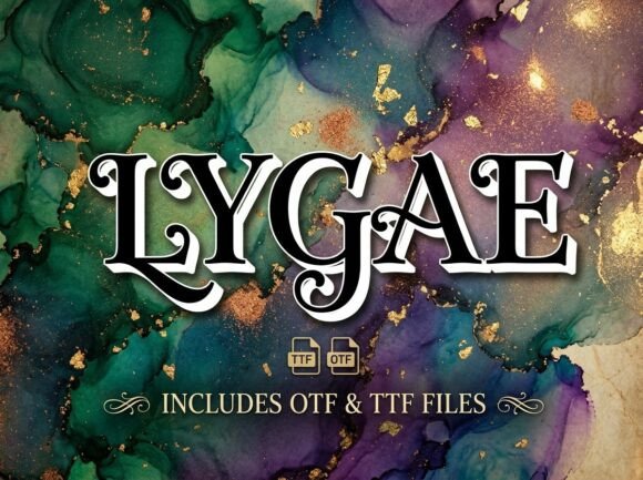 Lygae: A Display Serif of Regal Refinement