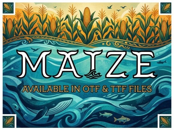 Maize: A Sophisticated Serif Font with Oceanic Soul