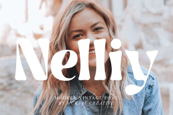 Nelliy: A Modern Vintage Font for Creative Design