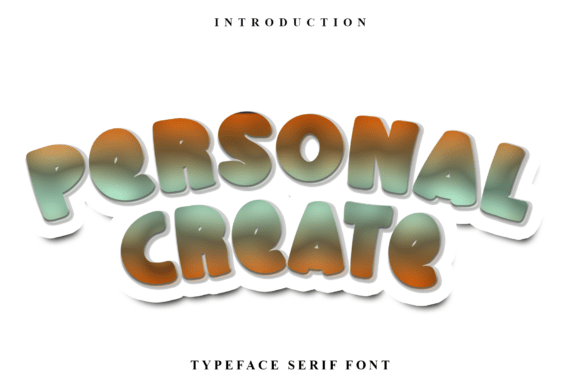 Personal Create: The Friendly Font for Creative Projects