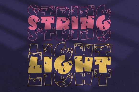 String Light: A Font That Adds Instant Warmth and Character