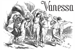 Vanessa: Art Nouveau Elegance for Modern Design