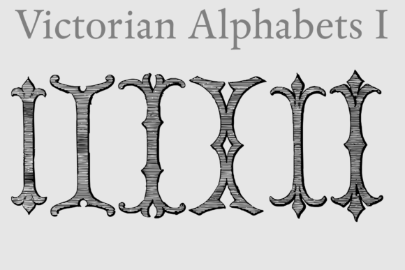 Victorian Alphabets I: A Premium Display Typeface for Timeless Design